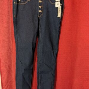 Tahari Dark Blue Women Jeans